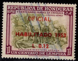 Honduras  Scott C210 Used stamp similar cancel