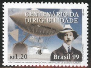 Brazil Scott 2716 MH* 1999 Airship