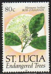 St. Lucia Sc #958 Used