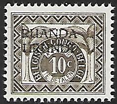 Ruanda-Urundi # J13 - Numeral Ovpt. - MNH.....{KZw4}