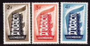 $ Luxembourg Scott #318-320 mint, NH, VF, complete set, Cat. Value $250