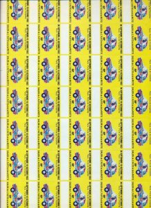 FRANCE PARIS Fasion Cars Boulangerie Poster Labels Sheets x6(FY 758