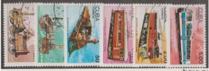 Cuba Scott #3059-3064 Stamp - Used Set