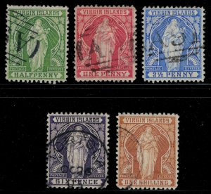 Virgin Is. #21-3,5,7  CV $46.10