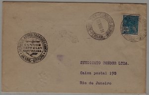 Brazil Zeppelin cover 21.7.34 Pernambuco