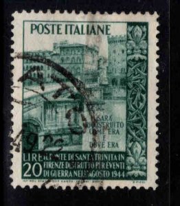 Italy Scott 528 Used Holy Trinity Bridge  Florence stamp