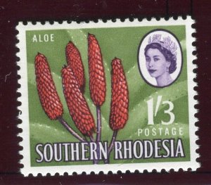 SOUTHERN RHODESIA; 1950s early QEII Pictorial issue MINT MNH 1s. 3d. value