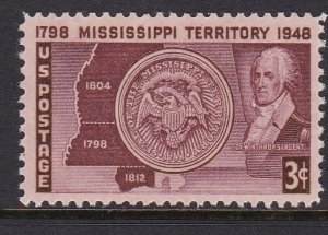 955 Mississippi Territory MNH