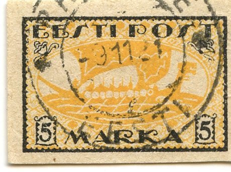 Estonia, Scott #35, Used