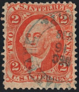 R15c 2¢ Revenue: Internal Revenue (1862) Used/CDS