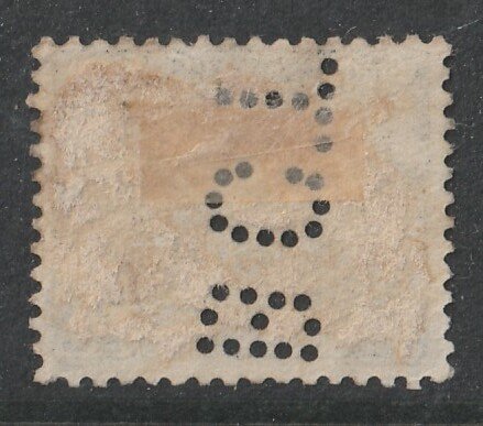 Tunisia 1906/1926 Various Designs 25c (1/29) w/Perfin USED