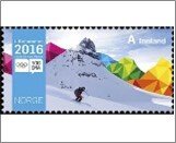 NK 1925   Youth Olympic Games 2016, Lillehammer  Krone Multicolor