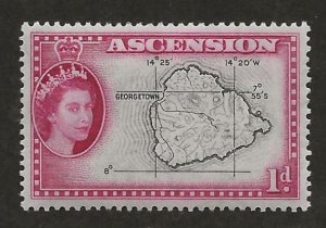 ASCENSION SC# 63  VF/MNH