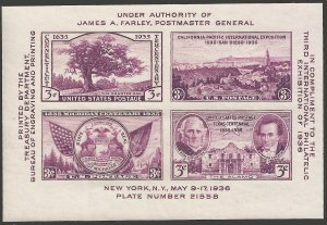 # 778 MINT NEVER HINGED TIPEX S/S