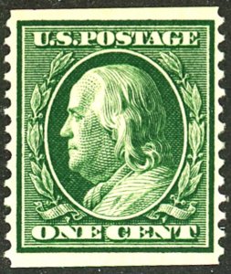 U.S. #387 MINT OG LH