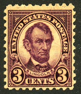 U.S. #584 MINT OG NH