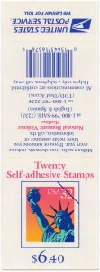 Scott #3122a 32¢ Statue of Liberty Booklet of 20 Stamps - MNH (Normal Back)