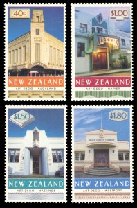 New Zealand 1999 Scott #1569-1572 Mint Never Hinged