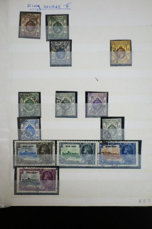 Hong Kong 1800's Stamp Collection