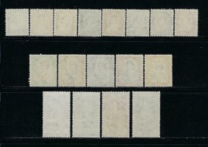 NEW ZEALAND SCOTT #288-301 1953-57 QEII SET - MINT NEVER  HINGED