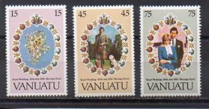 Vanuatu 308-310 MNH