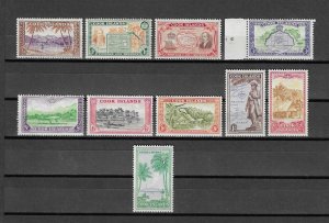 COOK ISLANDS 1949/61 SG 150/9 MNH Cat £50