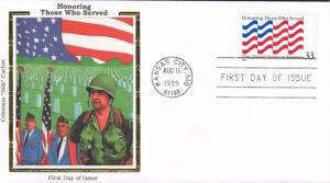 #3331 Honoring Those Who Served Colorano FDC