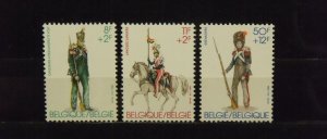 15504   BELGIUM   MNH # B1026, B1027, B1028                   CV$ 5.75