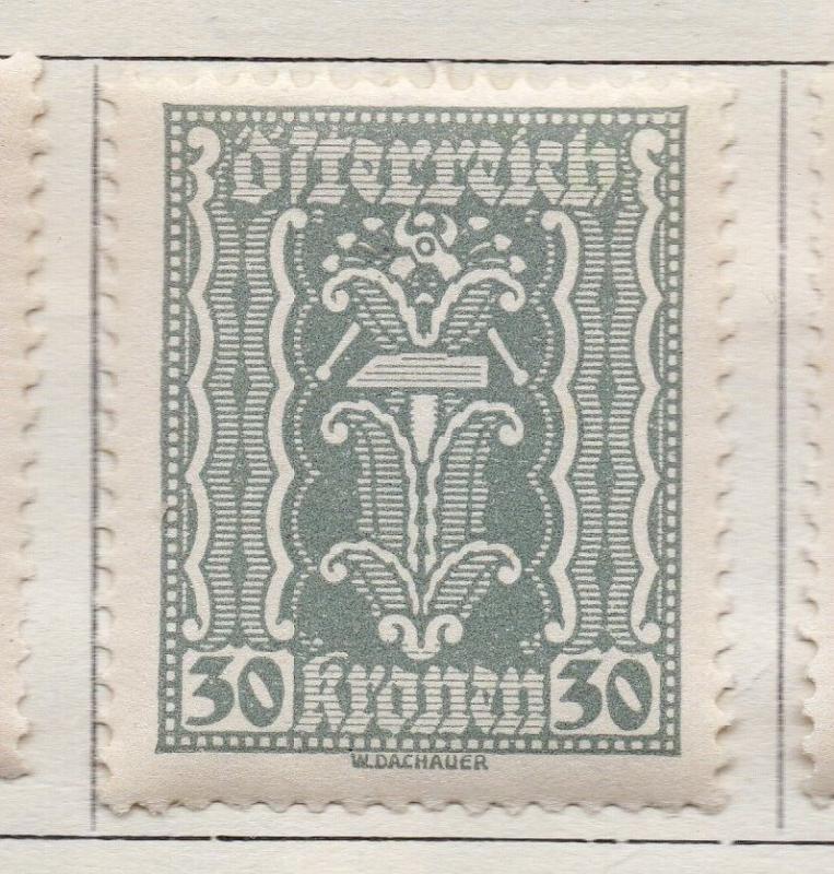 Austria 1922 Early Issue Fine Mint Hinged 50k. 157502