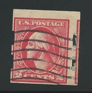 United States Scott #534 2¢ Washington Used Single, Fine