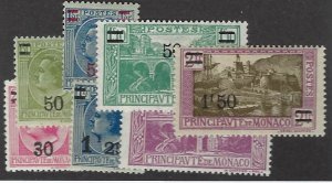 Monaco SC#93-99 Mint F-VF SCV$26.30...Great Opportunity!