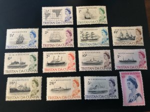 Tristan Da Cunha Scott 71-84 Mint OG CV $21