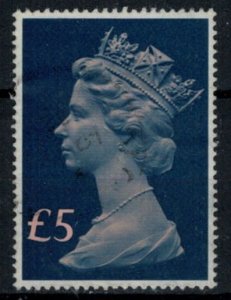 Great Britain 1977 SG1028 QEII 5 Pound Machin - Used