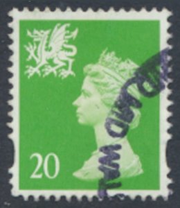 GB Wales SC# WMMH70  SG W79  Used missing P  see details & scans