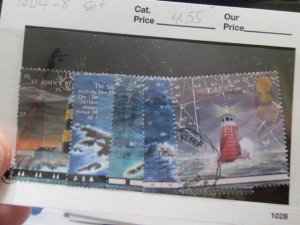 Great Britain #1804-8  used set  2024 SCV = $4.55