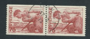 Sweden 999  Used Pair (12