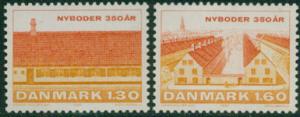 Denmark 678-9 MNH - Nyboder Development