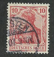 Germany  Scott 83  Used