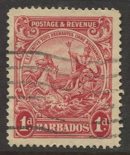 STAMP STATION PERTH Barbados #167 Seal Of The Colony Issue Used Wmk 4 -1925-34