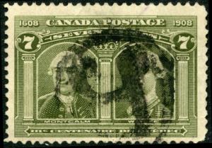 CANADA #100 7¢ USED POSTAGE CV $100 BN2136