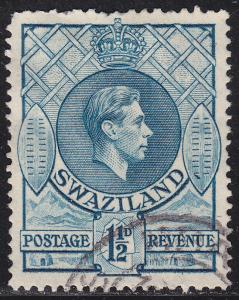 Swaziland 29 USED 1938 KGVI