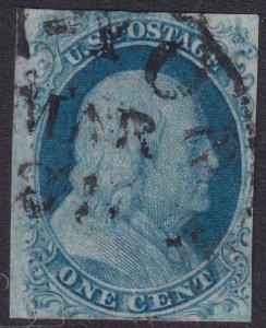 #7 Used, F-VF (CV $150 - ID52972) - Joseph Luft