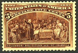 U.S. #234 MINT OG HR