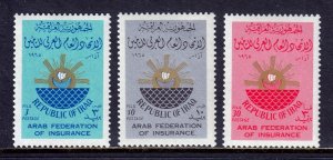 Iraq - Scott #369-371 - MNH - SCV $1.80