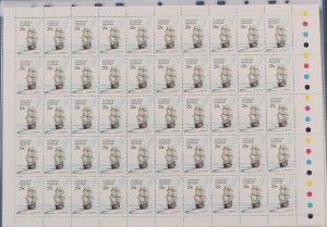 AUSTRALIA ANTARCTIC TERR 1979 Ships Part sheets. MNH **. SG ex 38-51 cat £430.