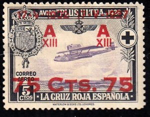 Spain Scott B60 Unused lightly hinged.