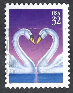 United States #3123 32¢ Swan (1997). Used.