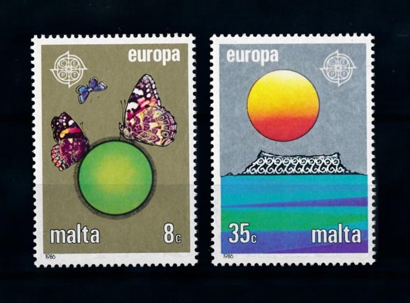 [71434] Malta 1986 Insects Butterflies Europe  MNH