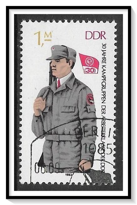 Germany DDR #2372 (v) Working-Class Brigade CTOH