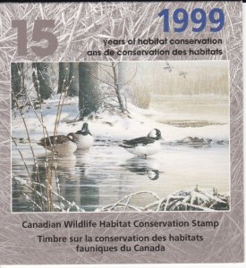 Canadian Wildlife Conservation Stamp, 1999, Mint NH